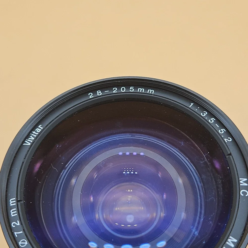 Vivitar for Pentax Macro Focusing Zoom Lens Vintage 1987 - 28-205mm